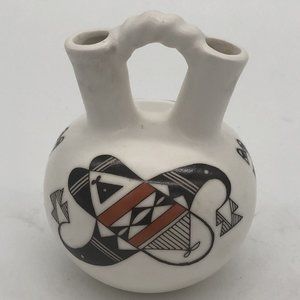 American Indian Life & Legends "Laguna" Wedding Vase 1984 Pottery